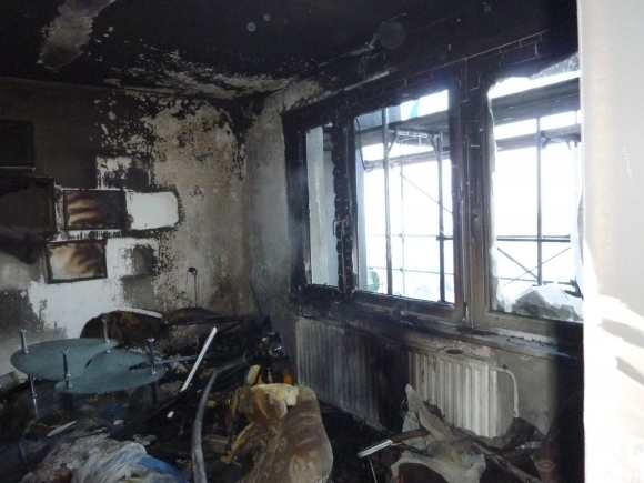Zhorený byt