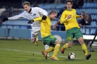 Žilinskí futbalisti v Nitre nezískali ani bod