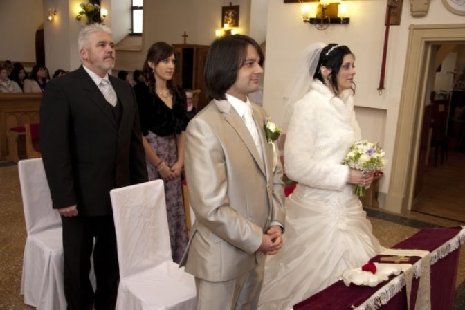 Peter Bažík sa oženil