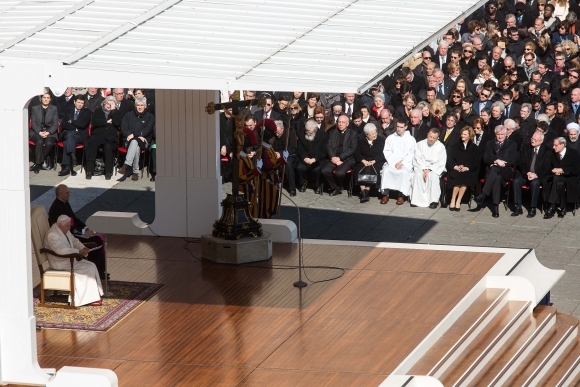 Posledná audiencia pápeža Benedikta XVI.