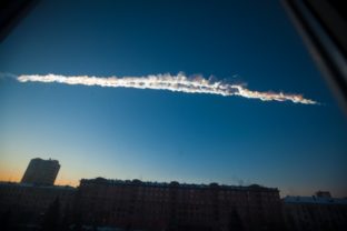 Rusov vystrašil meteorit