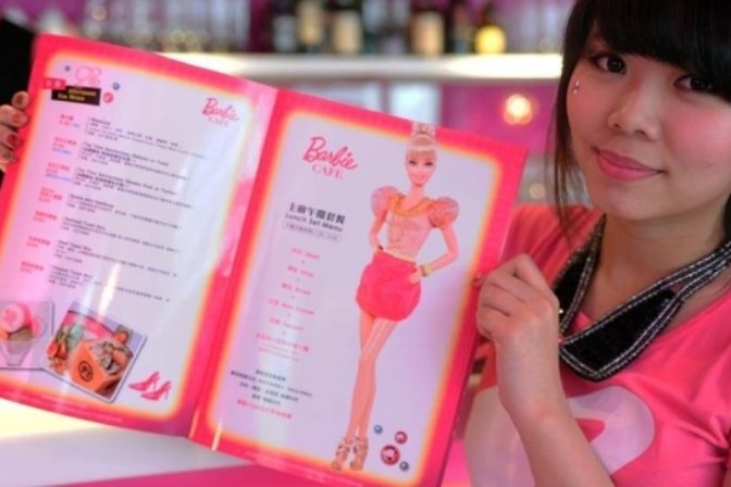 Ružový svet: Na Taiwane otvorili prvú Barbie rešta