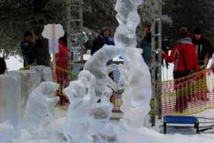 Súťaž v tvorbe ľadových sôch Tatry Ice Master