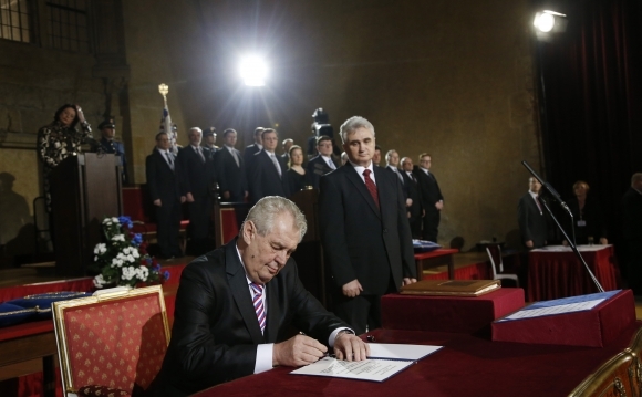 Inaugurácia prezidenta Miloša Zemana
