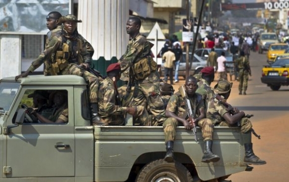 Rebeli, vojaci, Stredoafrická republika