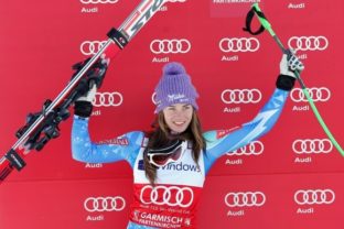 Tina Mazeová triumfovala v Garmisch Partenkirchene