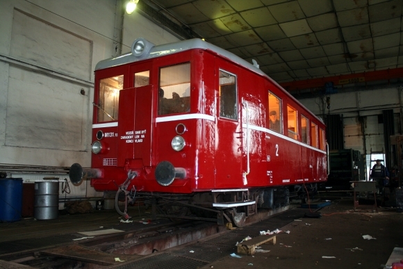 Historický motorový vlak Ľubka