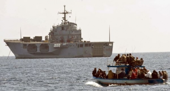 Ostrov Lampedusa prežíva utečeneckú krízu
