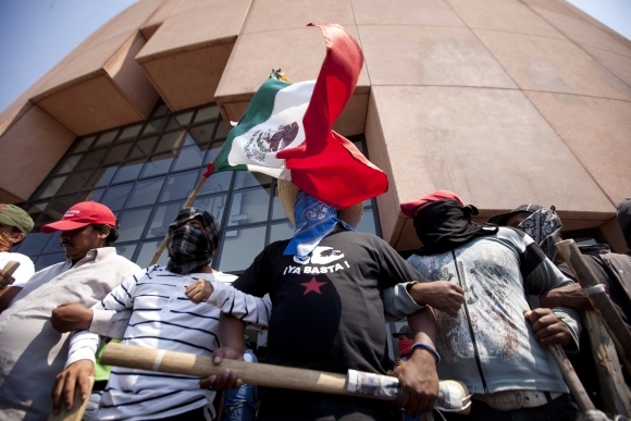 Protesty mexických učiteľov