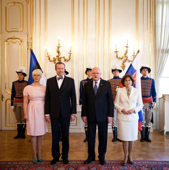Stretnutie prezidenta SR s prezidentom Estónska