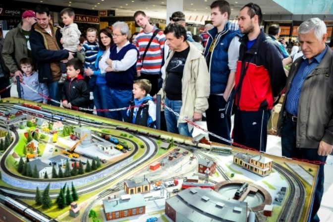 Výstava vláčikov v Nitre