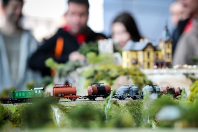 Výstava vláčikov v Nitre