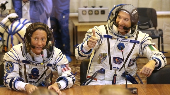 Astronauti na ISS