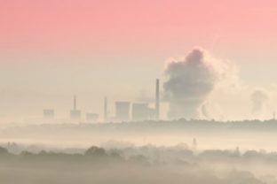 Smog emisie CO2 elektráreň