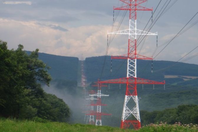 Elektrické vedenie elektrina seps