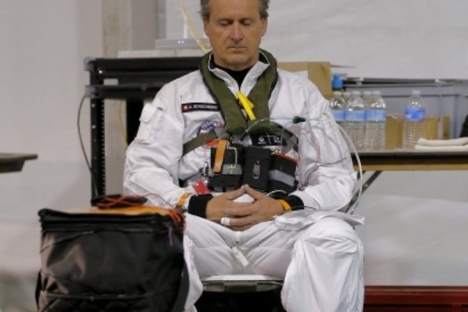 Pilot André Borschberg