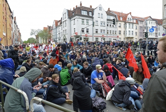 Prvomájové protesty v Nemecku