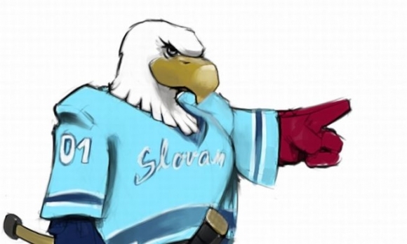 Slovan maskot