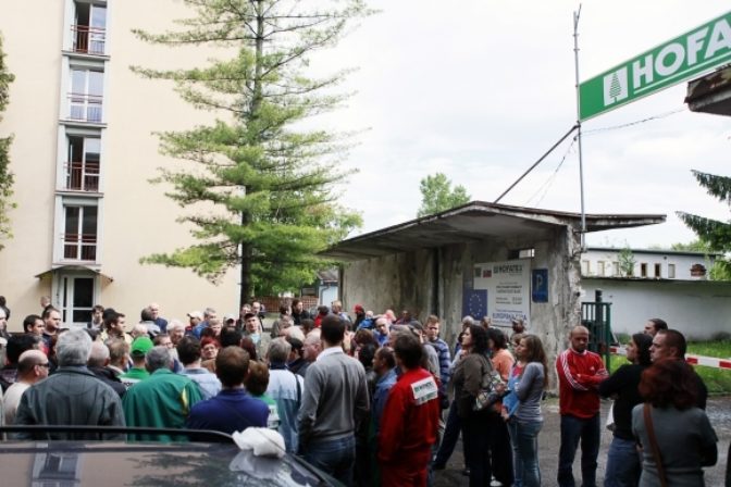 Smrečina zastavila výrobu