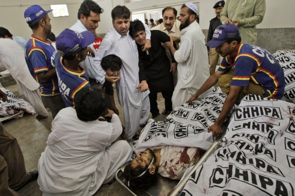 Bombový útok v Pakistane