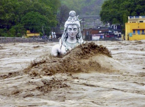India, povodne, zaplavy, hinduizmus
