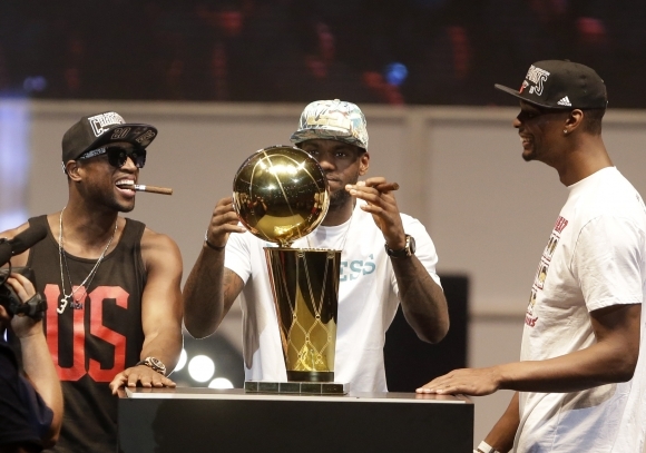 Miami Heat oslávili majstrovský titul