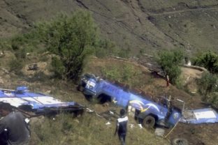 Nehoda autobus india