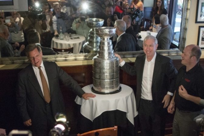 Oslavy zisku Stanleyho pohára v Chicagu