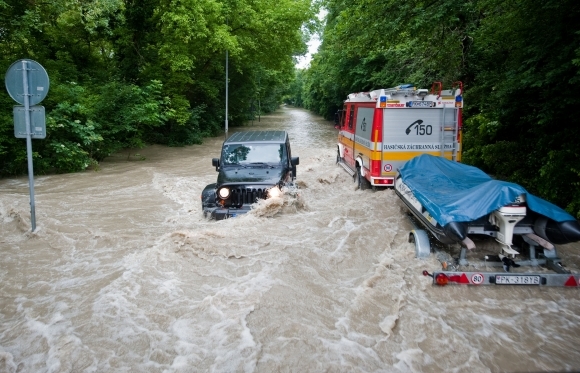 Povodne v Devíne