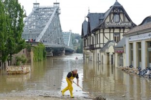 Povodne v strednej Európe