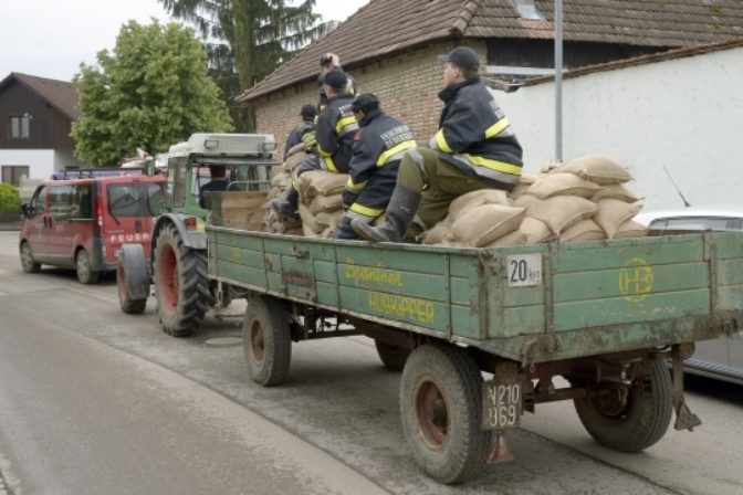 Povodne v strednej Európe