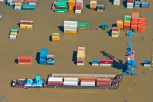 Povodne v strednej Európe