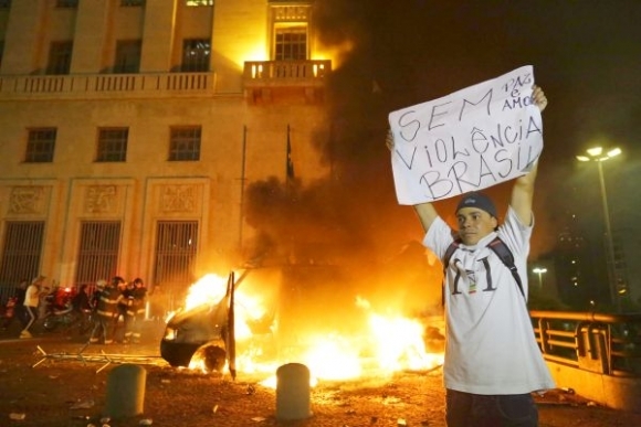 Protest brazilia