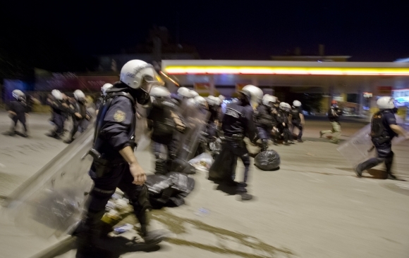 Protivládnu demonštráciu v Turecku rozohnala políc