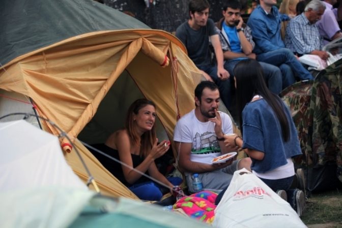 Protivládnu demonštráciu v Turecku rozohnala políc