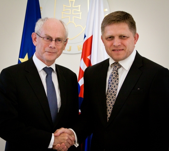 Robert Fico a Herman Van Rompuy