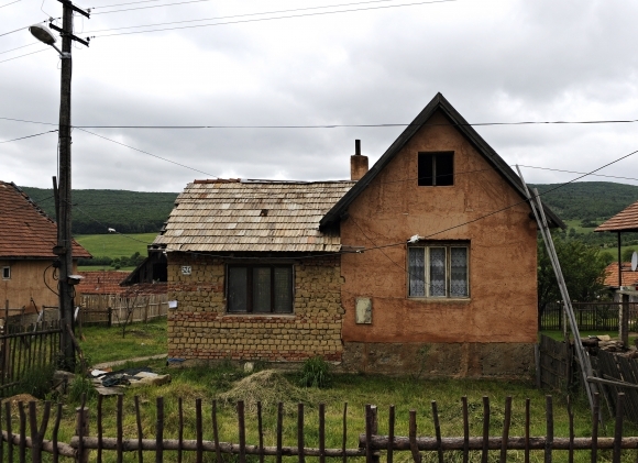 Rodinný dom v rómskej osade