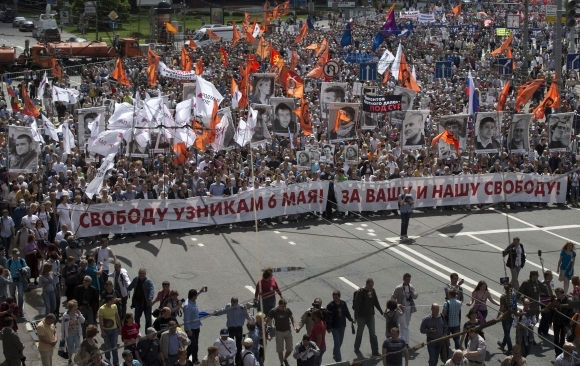 Rusko, protest