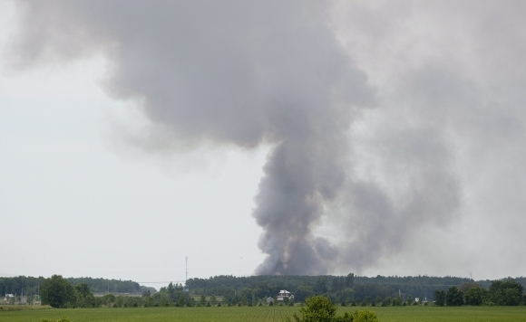 V Kanade vybuchol sklad s pyrotechnikou