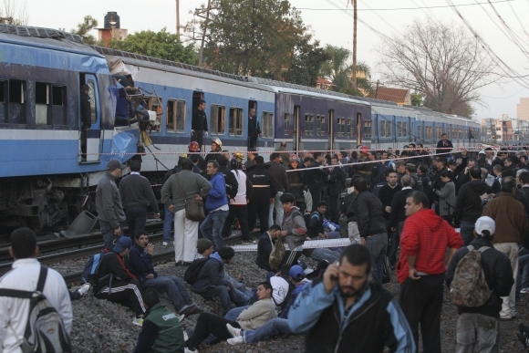 Zrážka vlakov v Argentíne