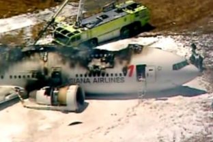 Havária juhokórejského lietadla