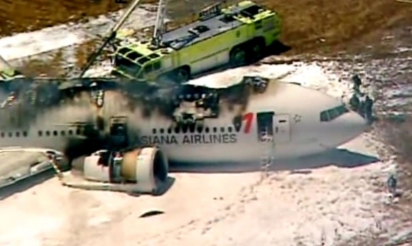 Havária juhokórejského lietadla