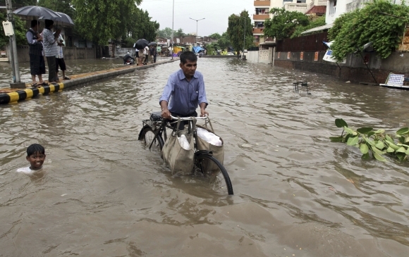 India zaplavy