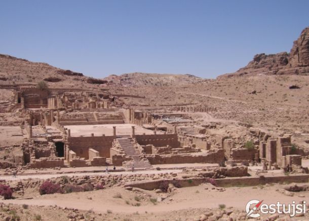Jordánsko: Skalné mesto Petra a Indiana Jones