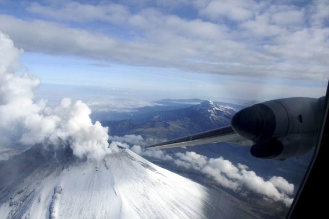 Popokatépetl ožila