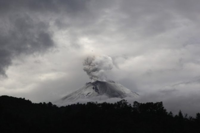 Popokatépetl ožila
