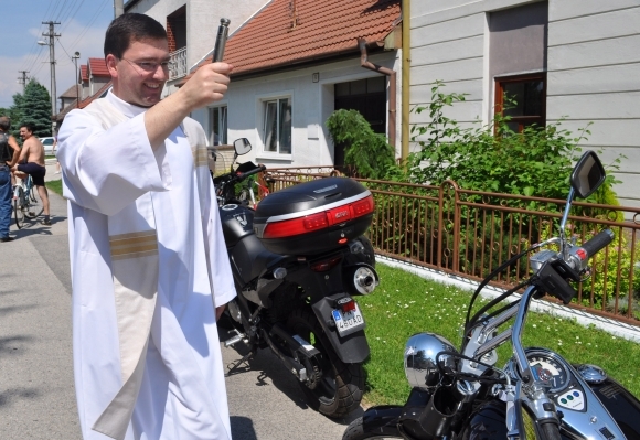 Požehnanie, motorky