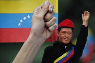 Priaznivci Huga Cháveza