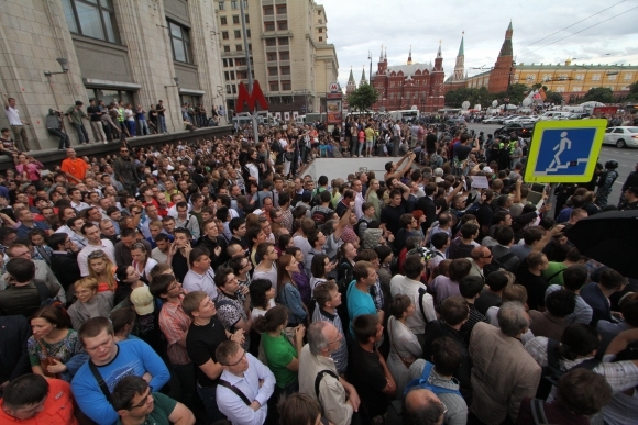 Protesty v Rusku proti odsúdeniu Navaľného