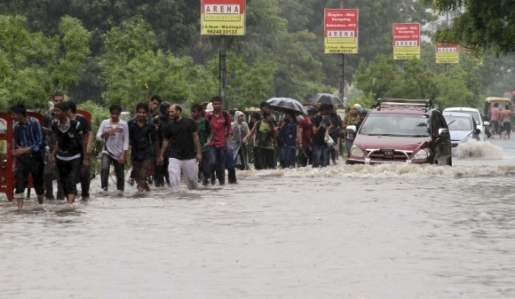 Smrteľné záplavy v Indii